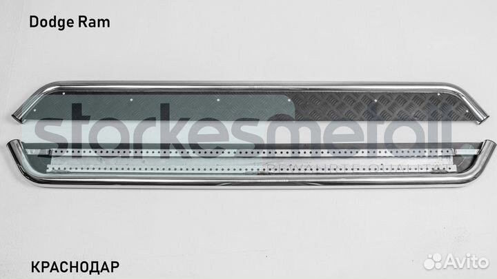 Пороги подножки Dodge Ram Classik