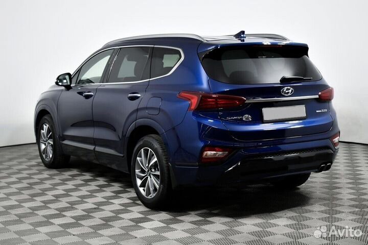 Hyundai Santa Fe 2.2 AT, 2018, 112 412 км