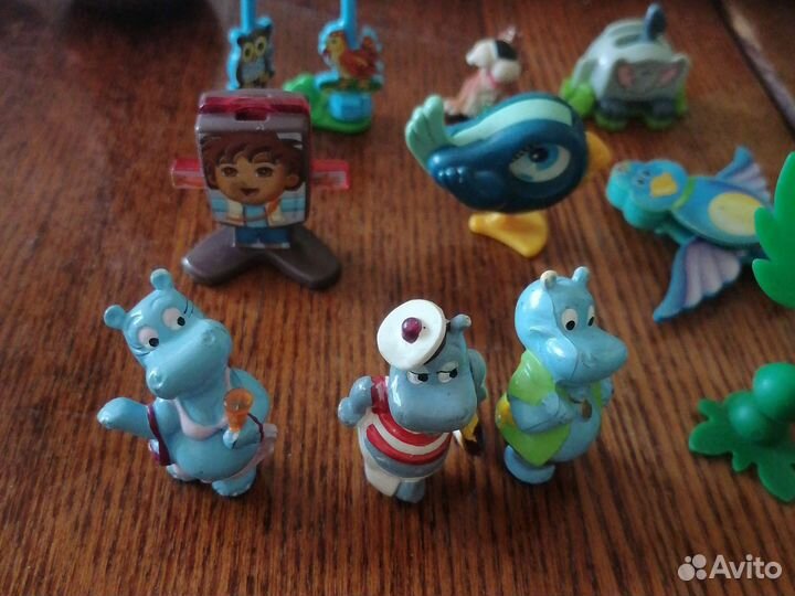 Игрушки из киндера 90х