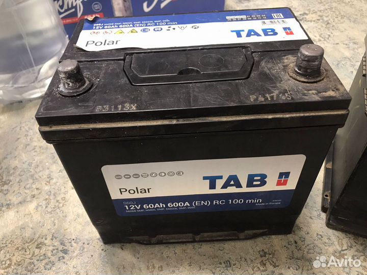 Аккумулятор бу 60 TAB