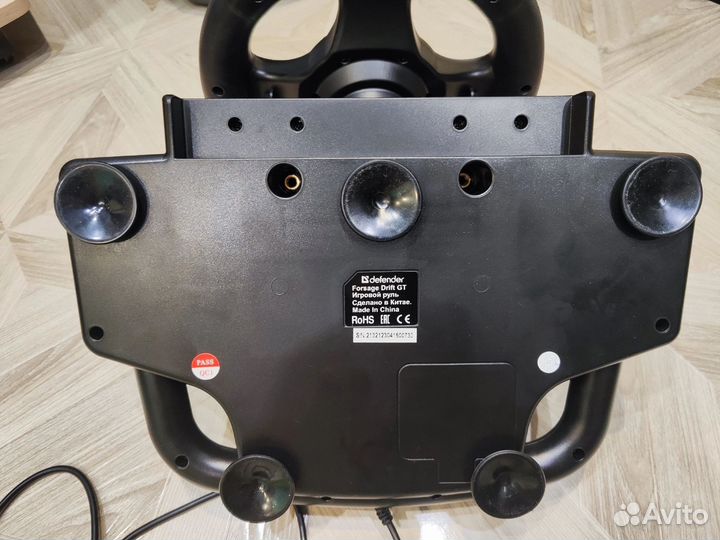 Игровой руль defender forsage drift gt