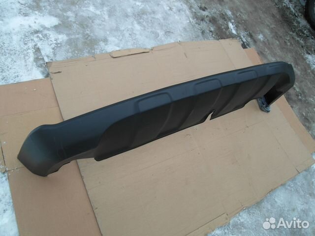 Спойлер юбка заднего бампера Honda CR V 3 2010-12