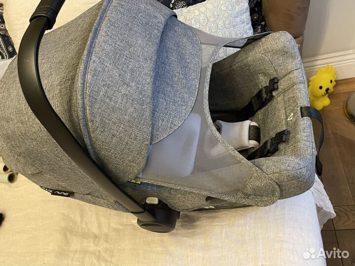 Детская люлька переноска Nuna Turtle air Bugabo