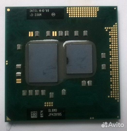 Процессор Intel Core i3-330M сокет G1/rPGA988A