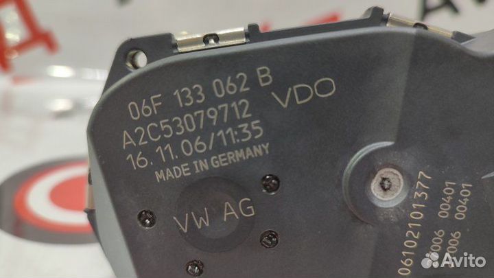 Заслонка дроссельная Volkswagen Passat 3C5 BVY