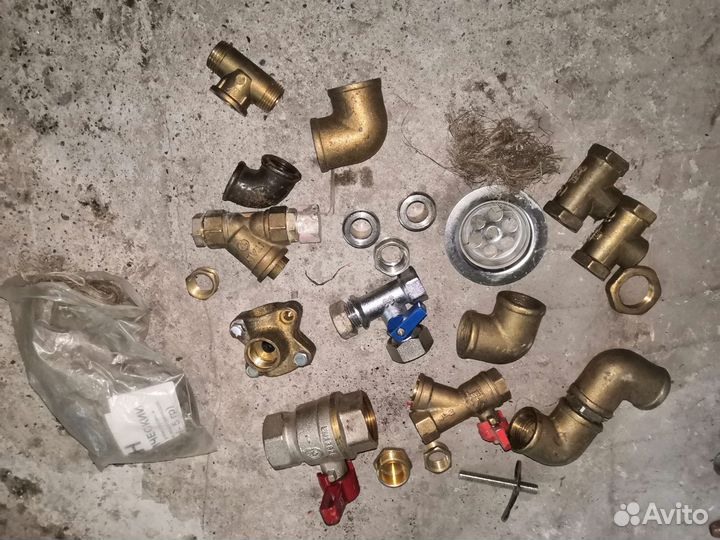 Фитинги сантехника краны