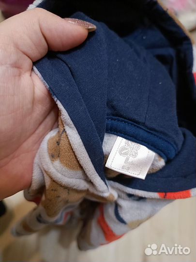 Флисовый комбинезон для мальчика 68-74