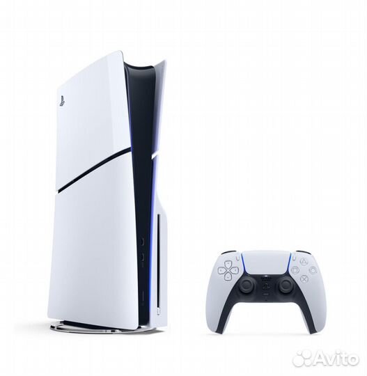 Sony Playstation 5 slim, 1 тб, белый