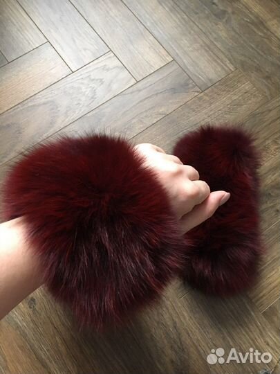 Меховые нарукавники