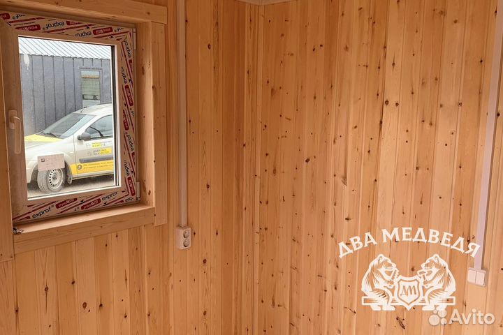 318 Баня под ключ, мобильная баня