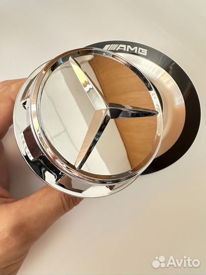 Колпак на диск Mercedes AMG Chrome