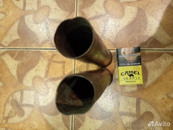 Комплект латунных ваз