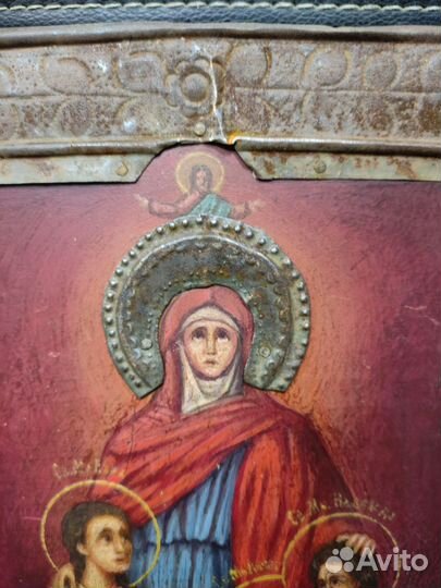 Икона Вера Надежда Любовь и мать София