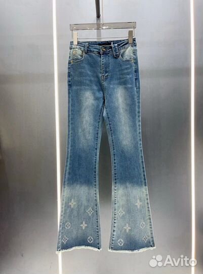 Джинсы клеш Louis Vuitton