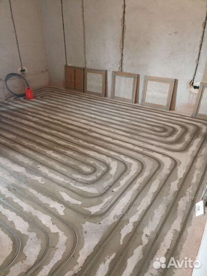 Теплые водяные полы