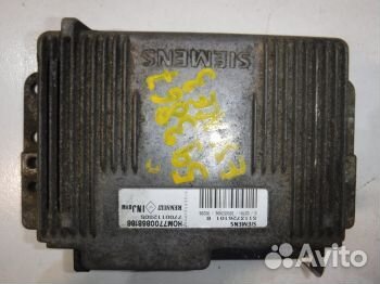 Блок управления двигателем 7700112805