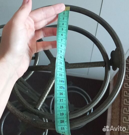 Подставка для цветов напольная металлическая