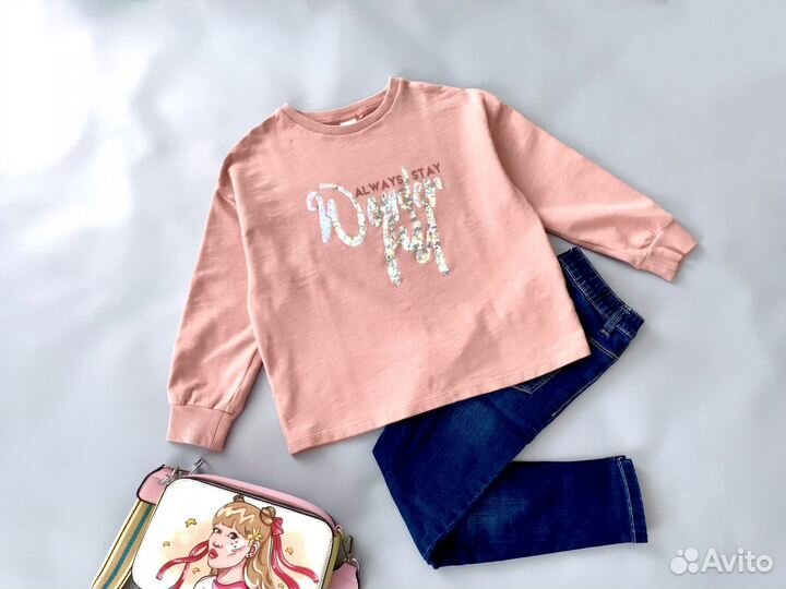 Толстовка для девочки 128 Next Англия