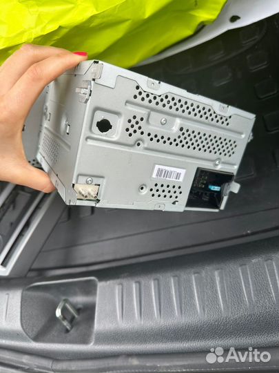 Штатная магнитола на skoda octavia a5