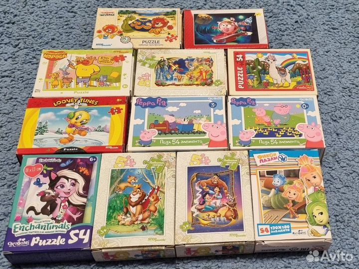 Пазлы 12, 35, 54