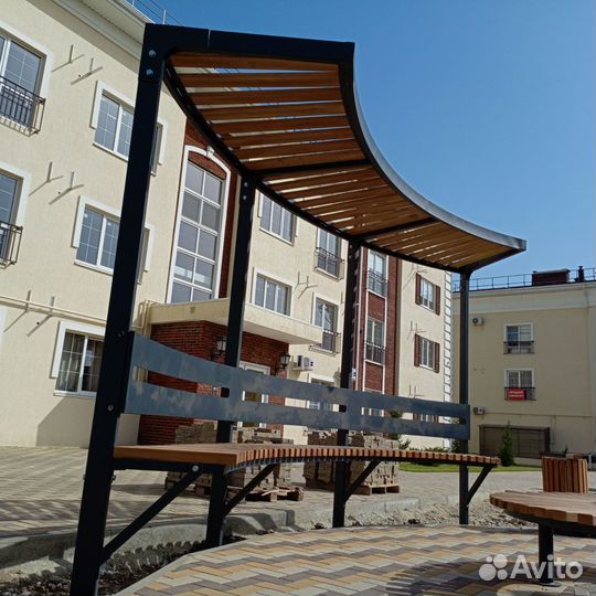 Теневой навес пергола