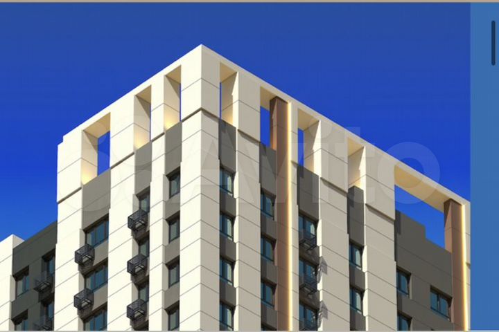 2-к. квартира, 62 м², 5/17 эт.