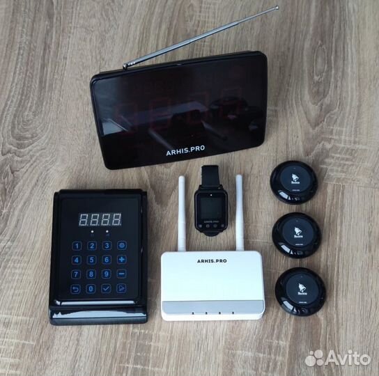 Система вызова персонала беспроводная - комплект