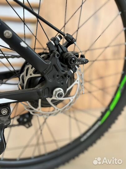 Велогибрид Eltreco XT 600 D черно-зеленый