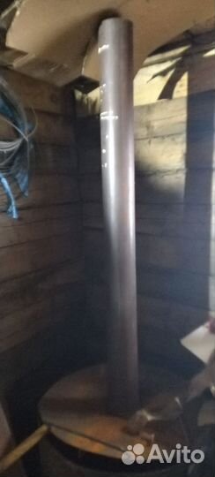 Печь для бани с баком