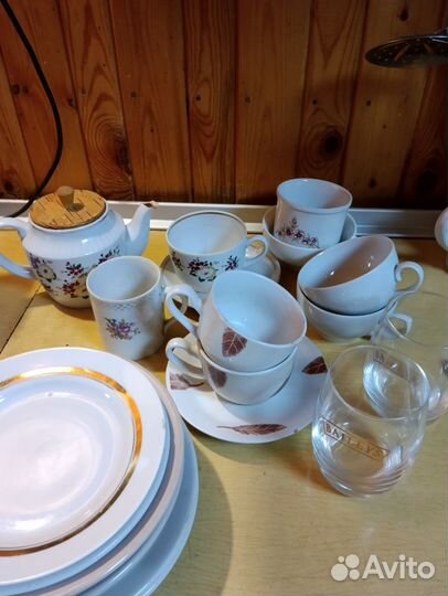 Набор столовой посуды СССР