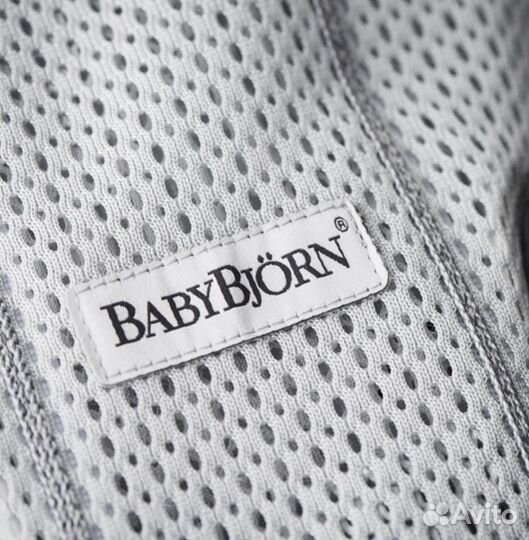 Рюкзак-переноска BabyBjorn One Mesh Серебряный