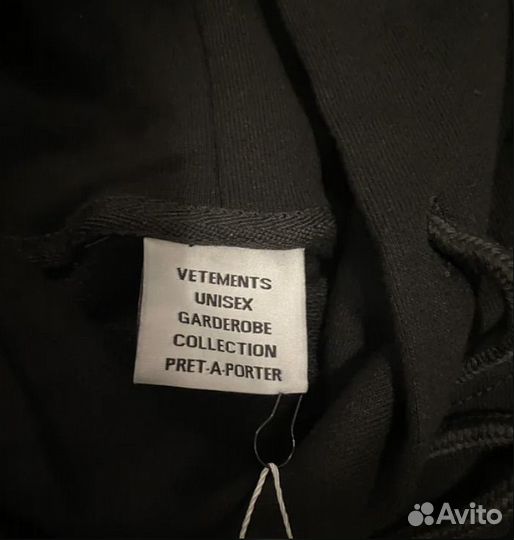 Худи vetements restricted