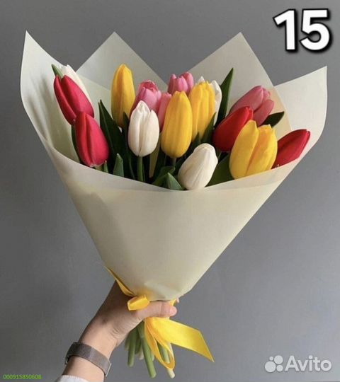 Букеты из тюльпанов (Арт.55221)
