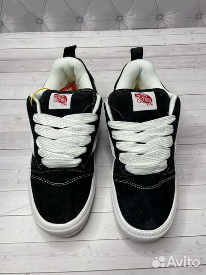 Кроссовки vans knu skool дутыши Зимние