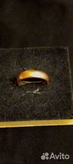 Обручальное кольцо СССР.Золото 583 пр.Платина 950