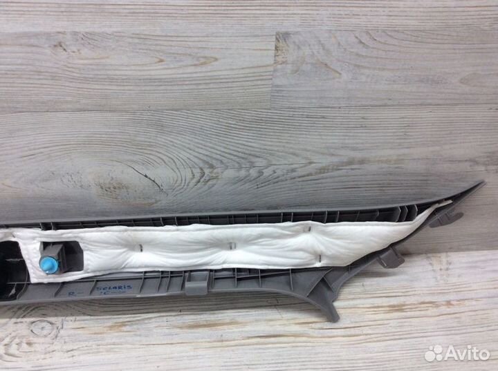 Обшивка стойки передняя правая Hyundai Solaris