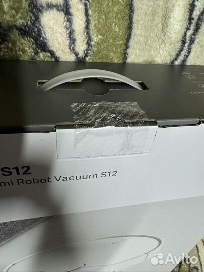 Робот-пылесос Xiaomi Robot Vacuum S12 белый