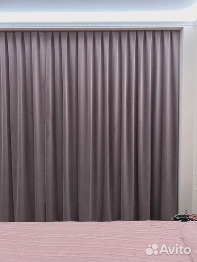 Шторы из велюра