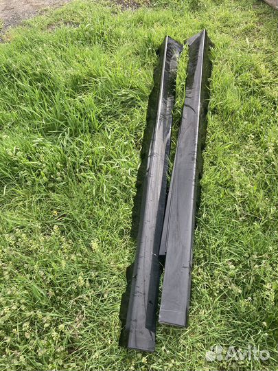 Накладки на пороги bmw f10 рестайлинг