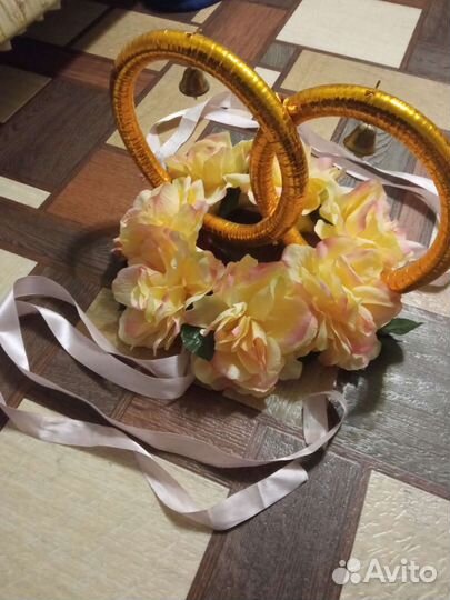 Свадебные украшения на автомобили