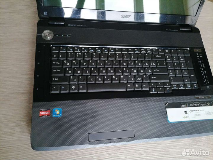 Ноутбук acer на запчасти