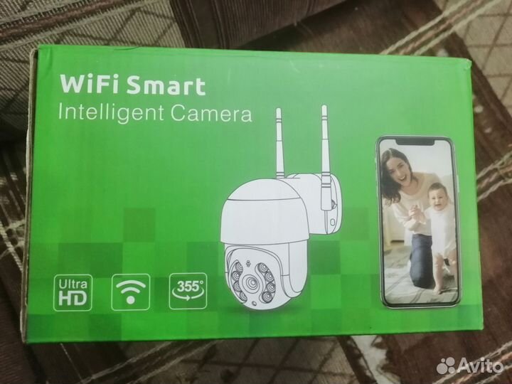 Камера видеонаблюдения wifi уличная новая