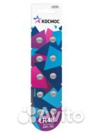 Батарея Космос AG5;393;SR754W 10 шт