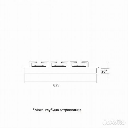 Поверхность kuppersberg fv9tgrz ant silver