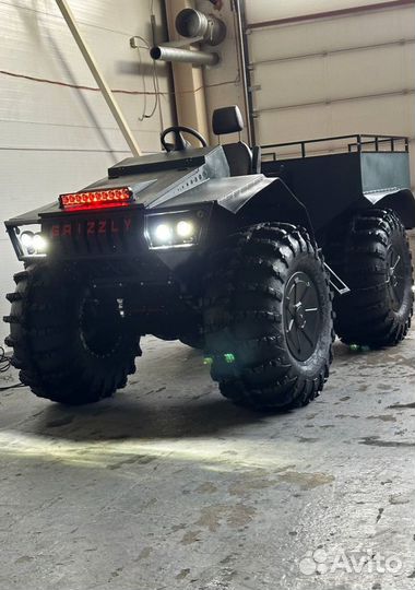 Переломка Grizzly (Снегоход - Болотоход)