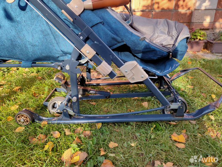 Детские санки коляска ника 7-8к