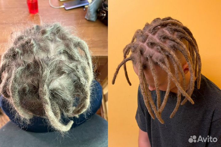 Плетение дредов