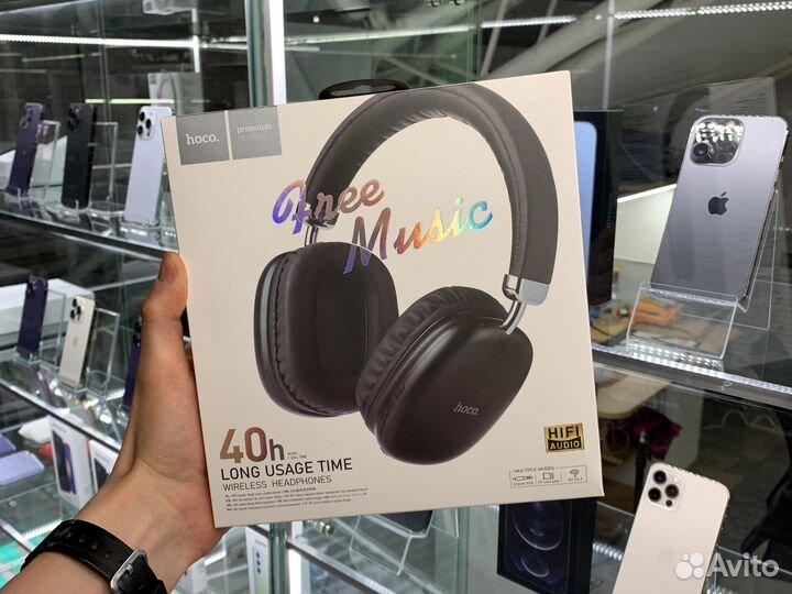 Наушники Hoco W35 Wireless Black NEW