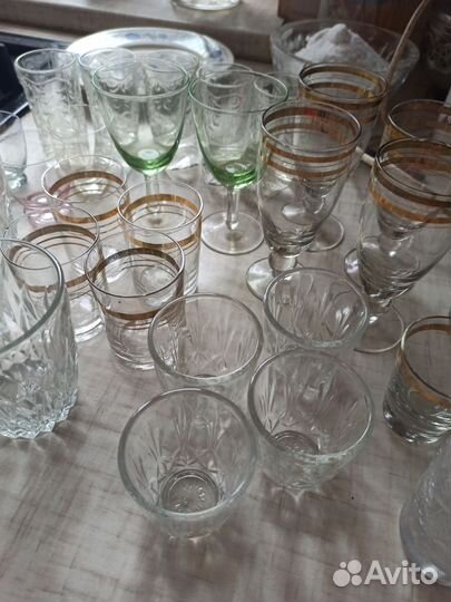 Рюмки, стаканы СССР