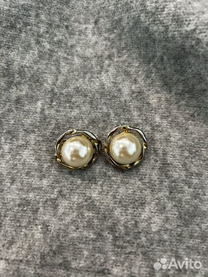 Клипсы серьги Vintage Heritage жемчуг